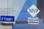 5th Year Microsoft MVP Chip